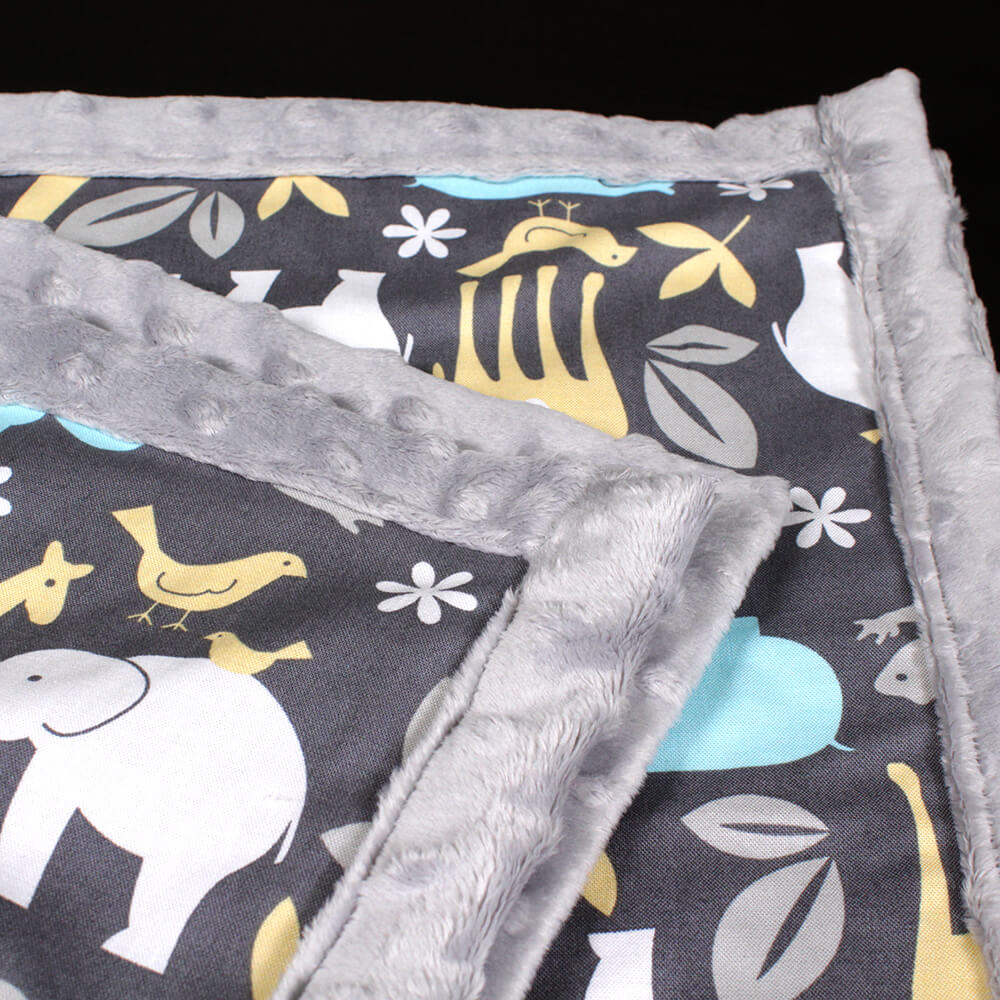How to Sew an Easy Baby Blanket | OnlineFabricStore Maker's Mill, image size:1000x1000