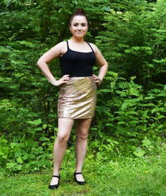 How to Make a Sequin Skirt