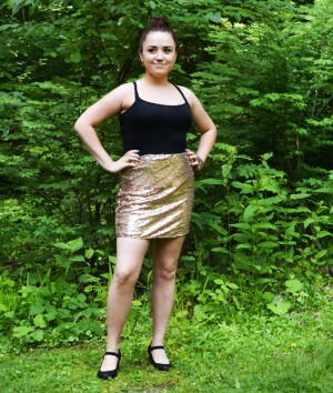 How to Make a Sequin Skirt