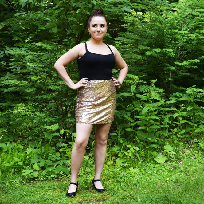 How to Make a Sequin Skirt