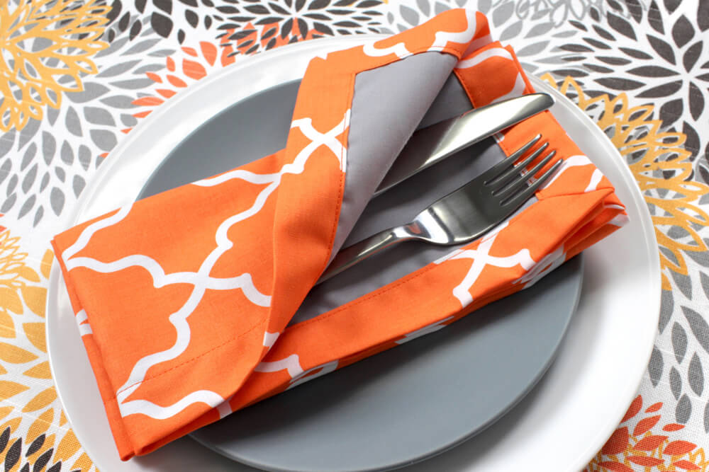 How to Sew a Fabric Napkin