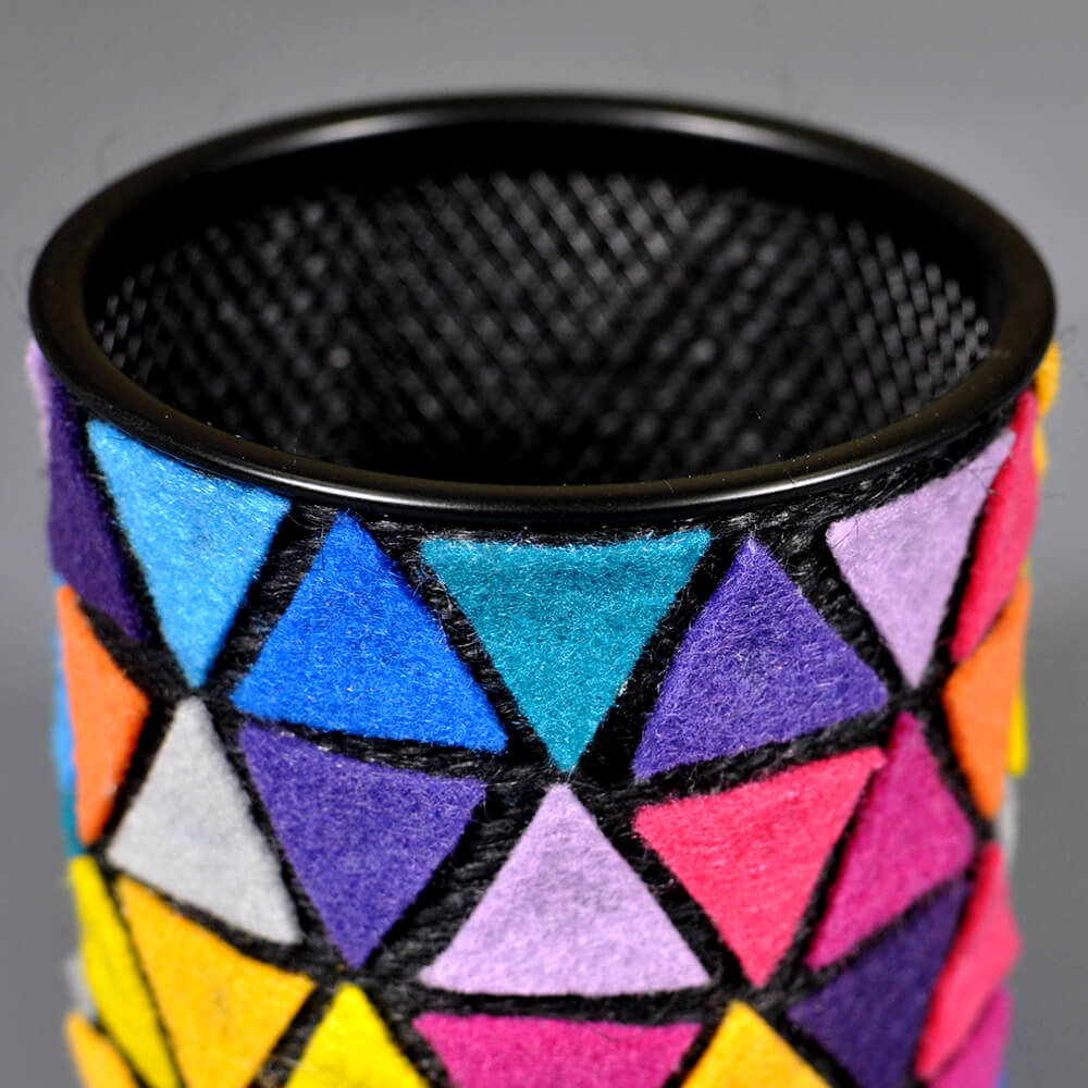 How-To Make a Felt Pencil Holder-finished-1