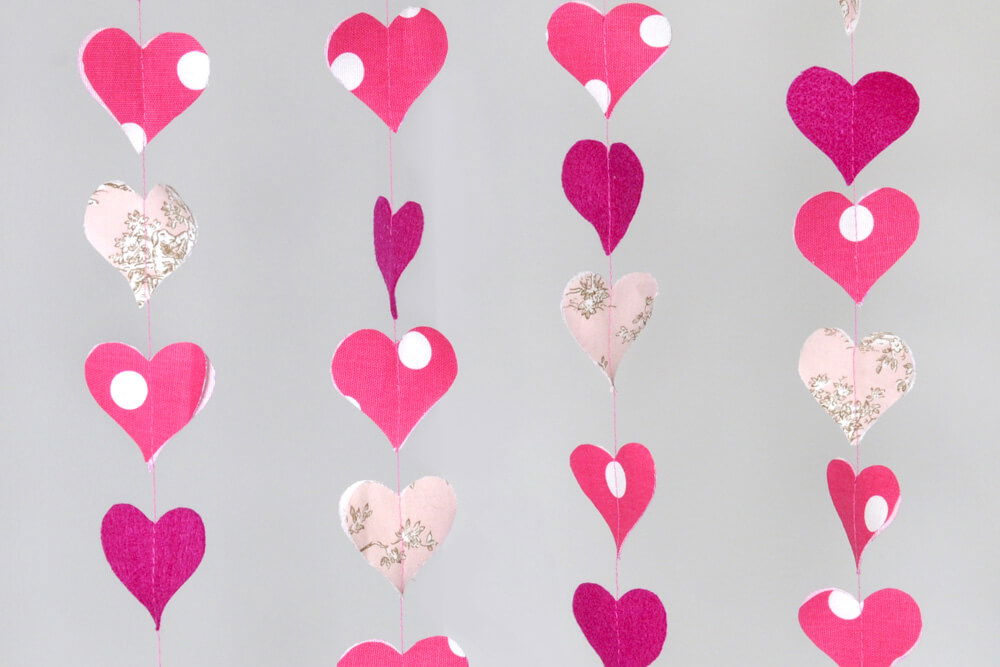 How to Make Fabric Garland Finished 3