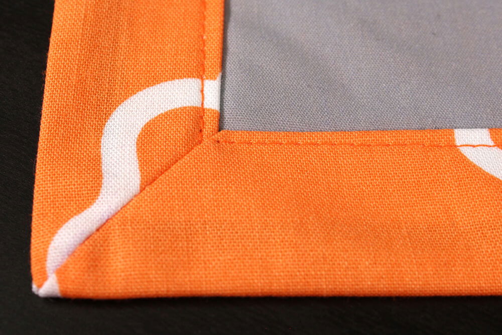 How to Sew a Mitered Corner