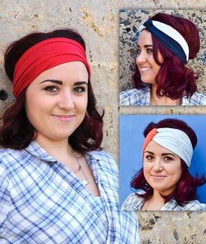 How to Make No Sew Headbands – 3 Styles
