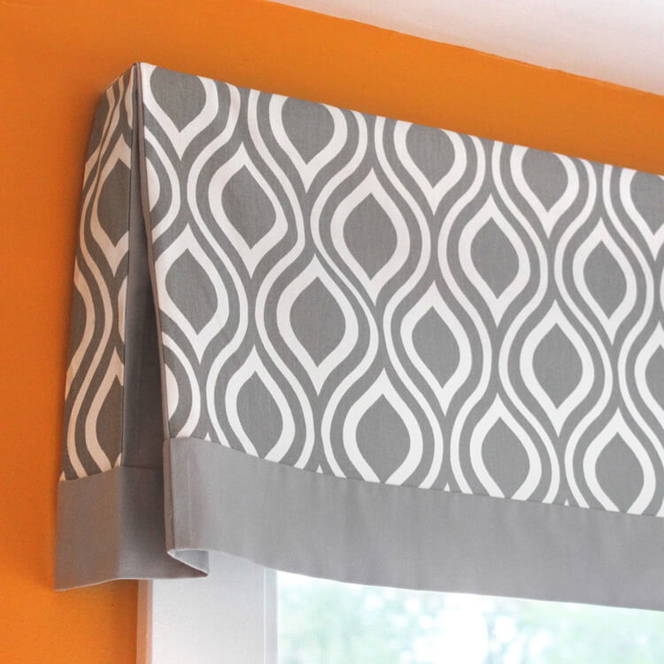 How to Make a No-Sew Valance