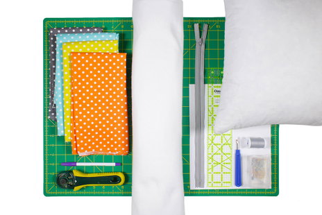 Quilted Throw Pillow Materials