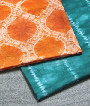 How to Dye Fabric: Shibori Tie Dye with Stitch Resist