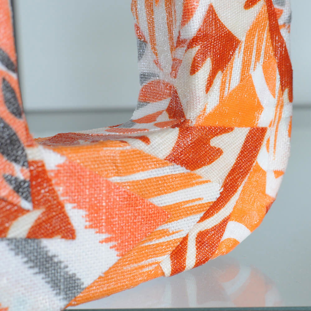 How to Decoupage with Fabric - Finished