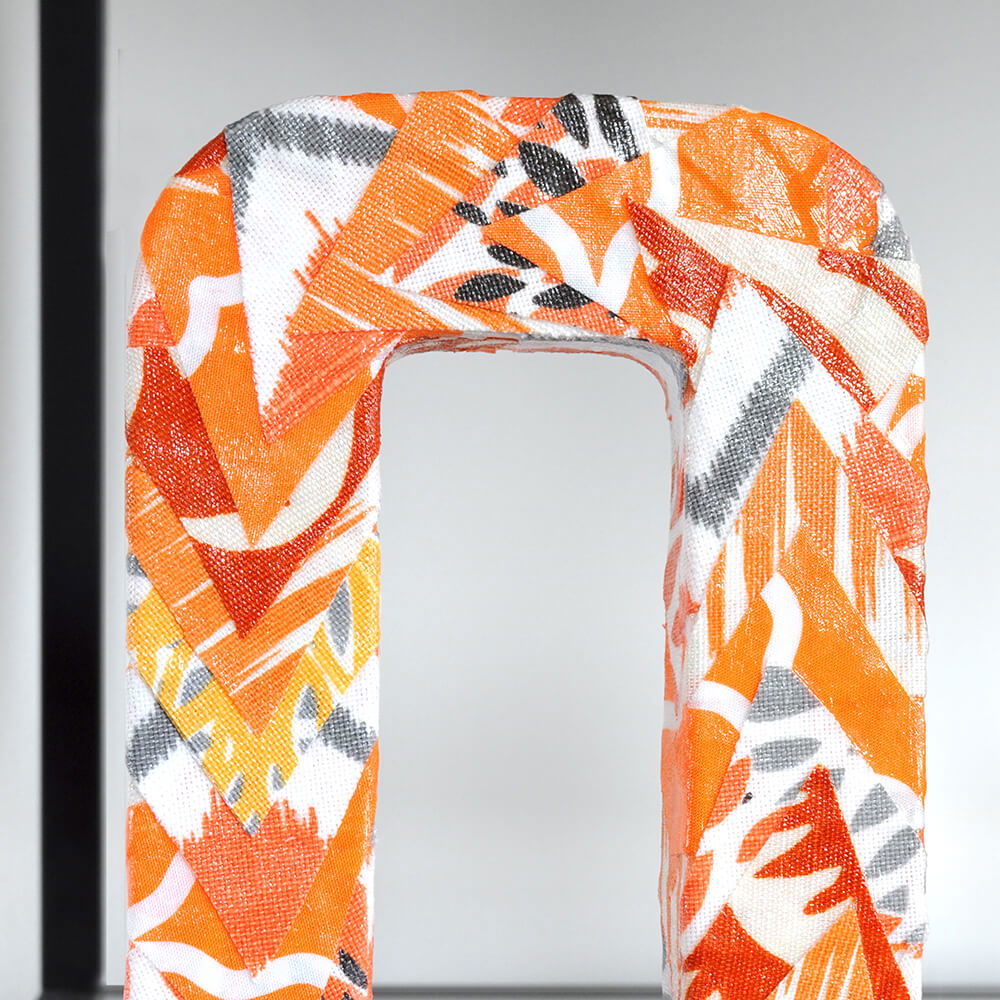 How to Decoupage with Fabric - Finished