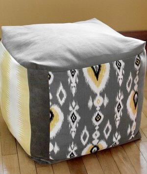 How to Make a Pouf Ottoman