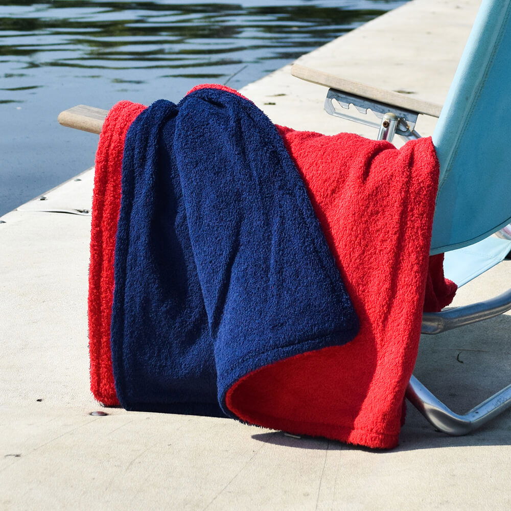 How to Make a Beach Towel - Finished