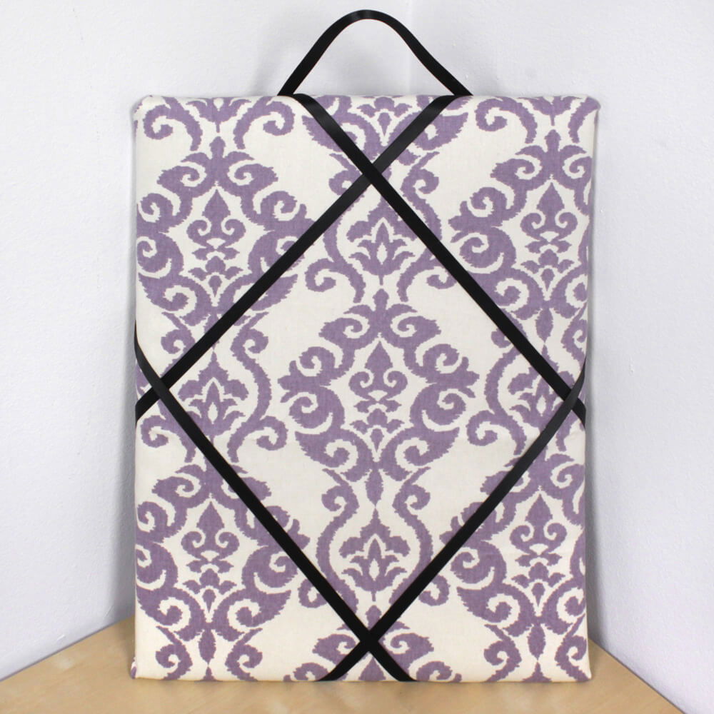 How to Make a Fabric Corkboard Finished