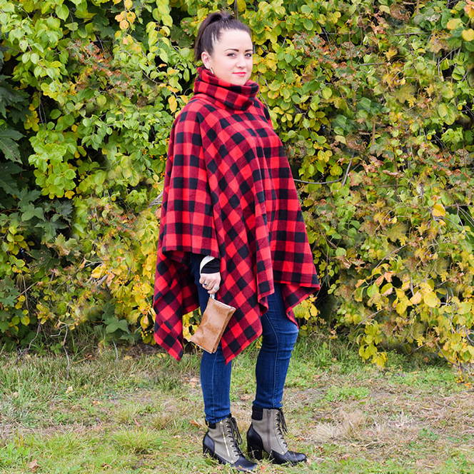 How to Make a Fleece Poncho