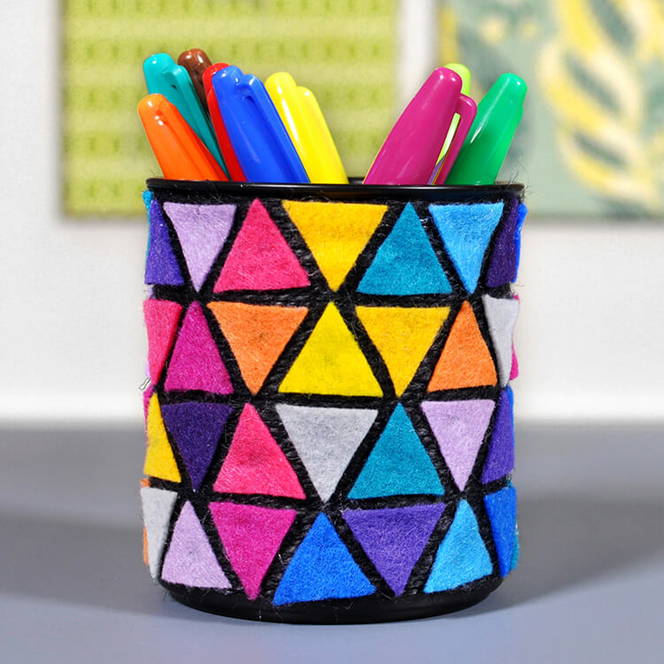 How to Make a Felt Pencil Holder