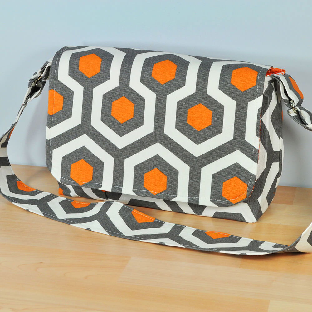 How to Make a Messenger Bag - Finished