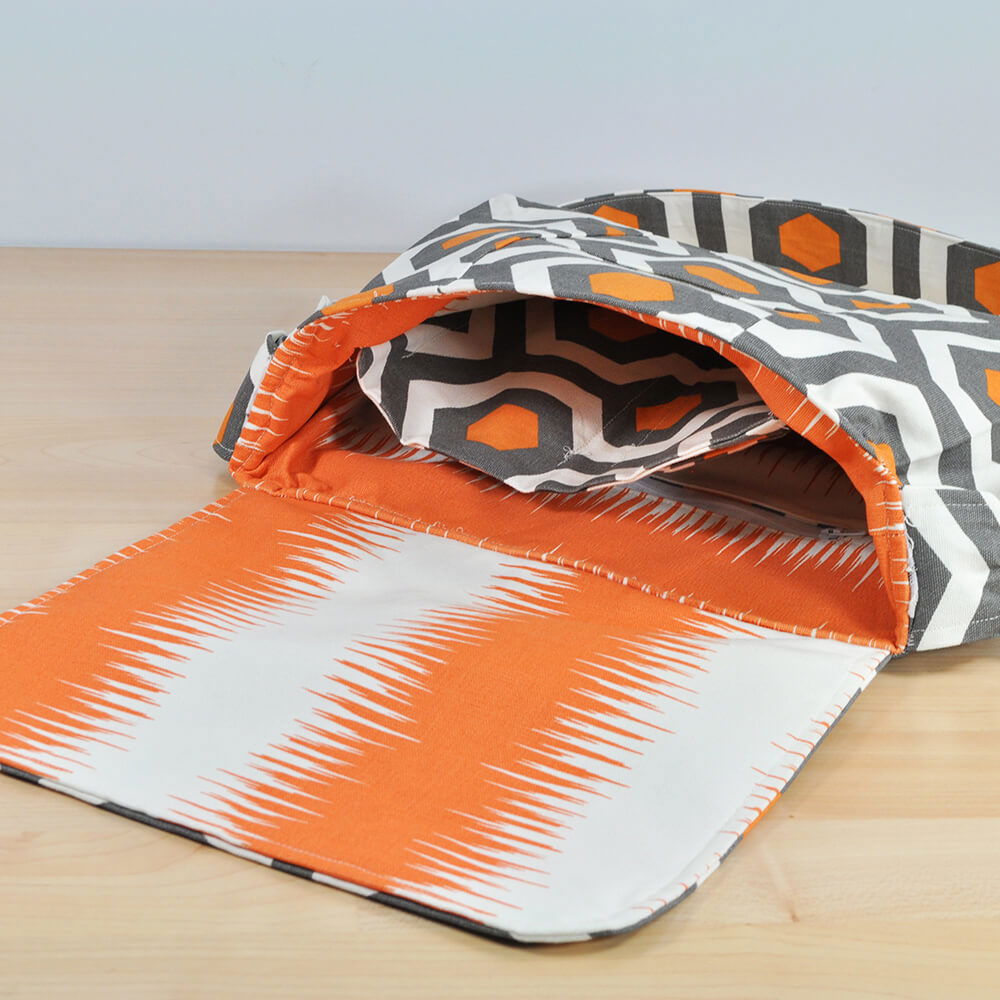 How to Make a Messenger Bag - Finished