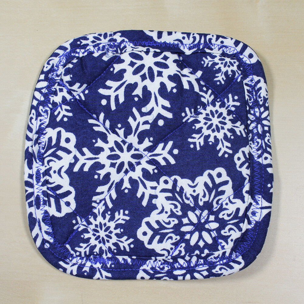 How to Make Fabric Coasters - Finished