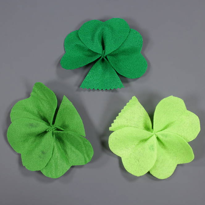 How to Make a Felt Shamrock