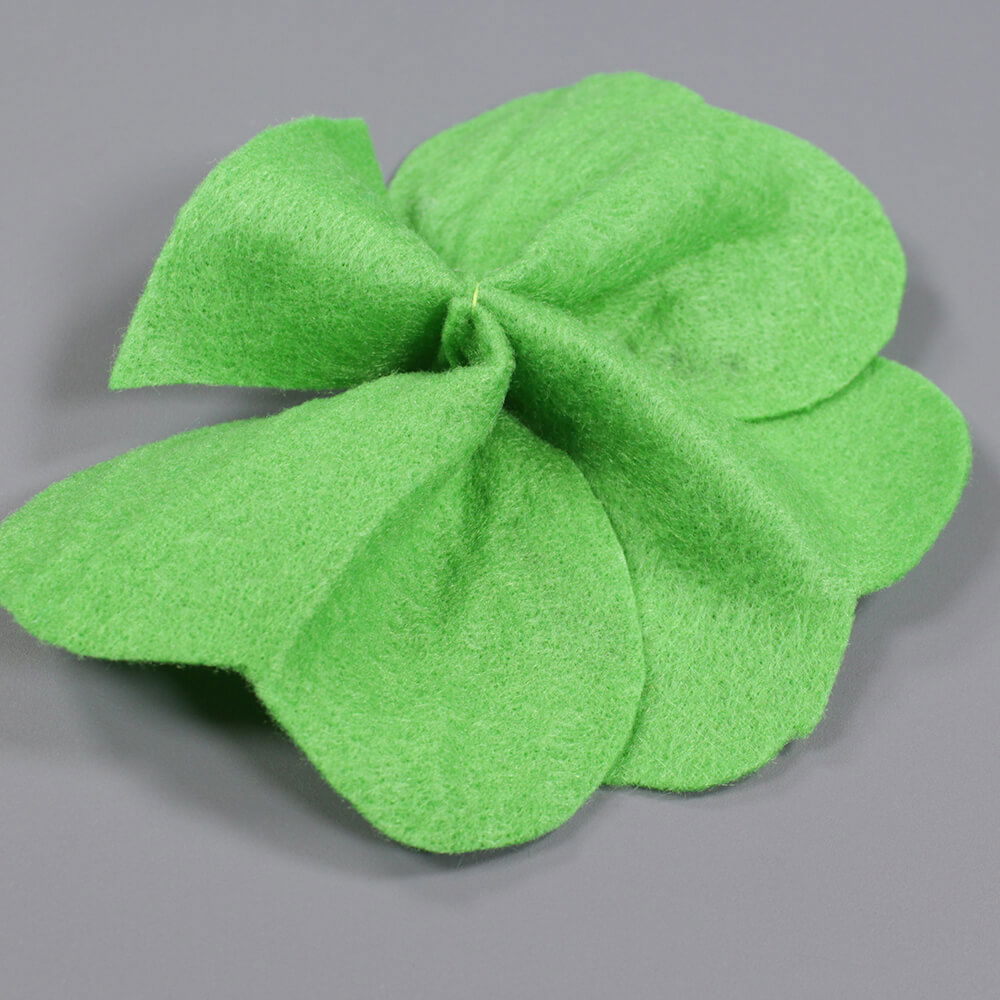 How to Make a Felt Shamrock - Finished