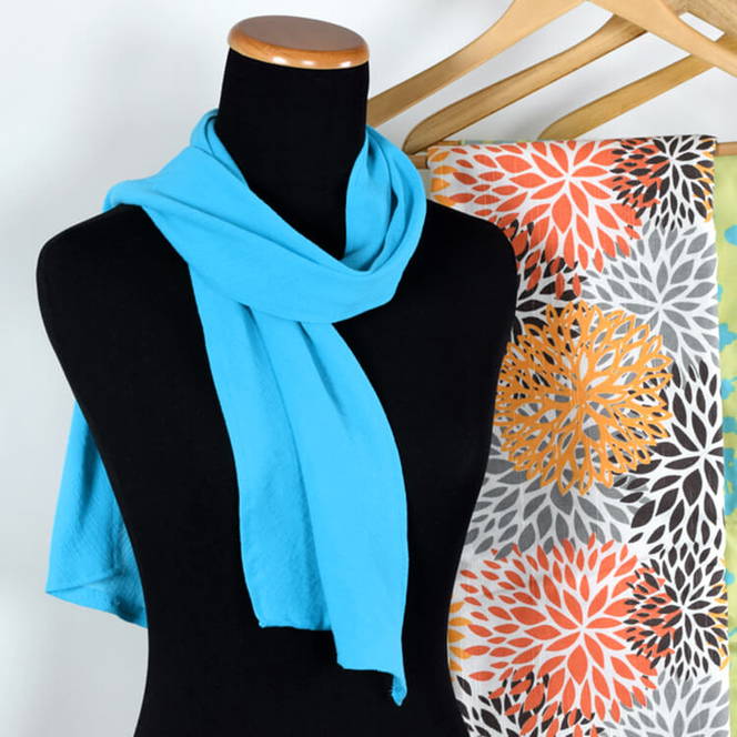 How to Make a Gauze Scarf
