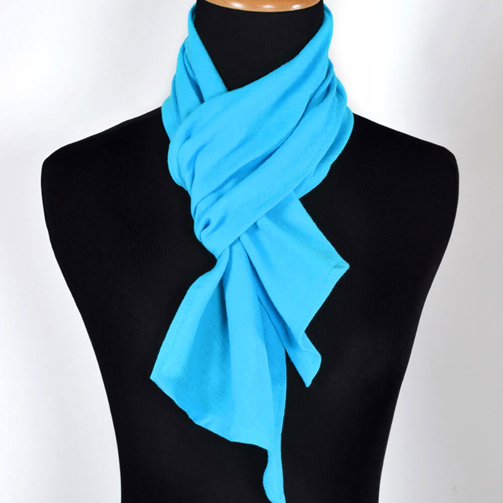How to Make a Gauze Scarf - Finished