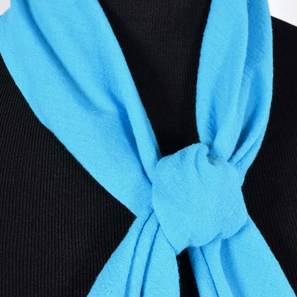 How to Make a Gauze Scarf - Finished