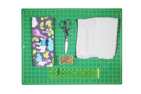 How to Make a Burp Cloth - Materials