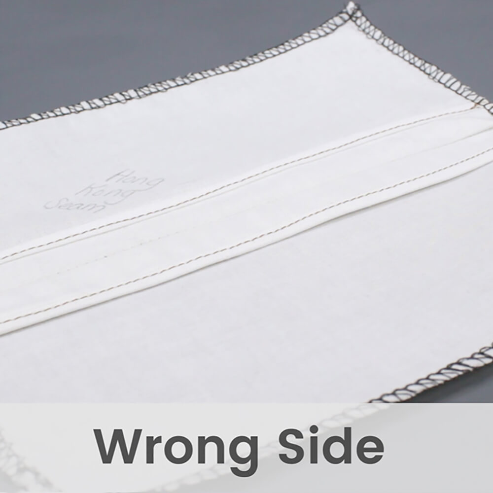 How to Sew a Hong Kong Seam - Finished