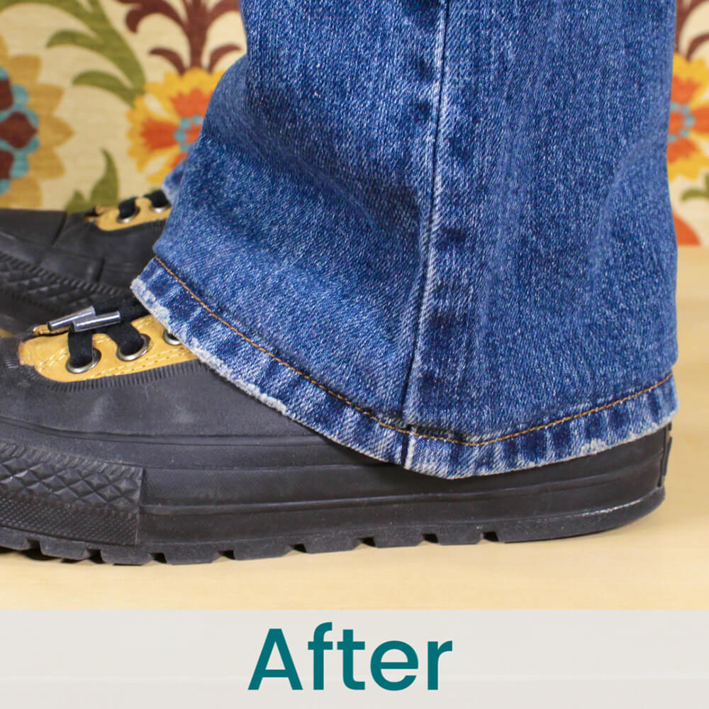 How to Hem Jeans - After
