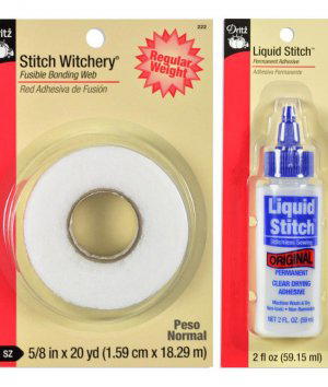 No Sew Methods: Stitch Witchery vs. Fabric Glue