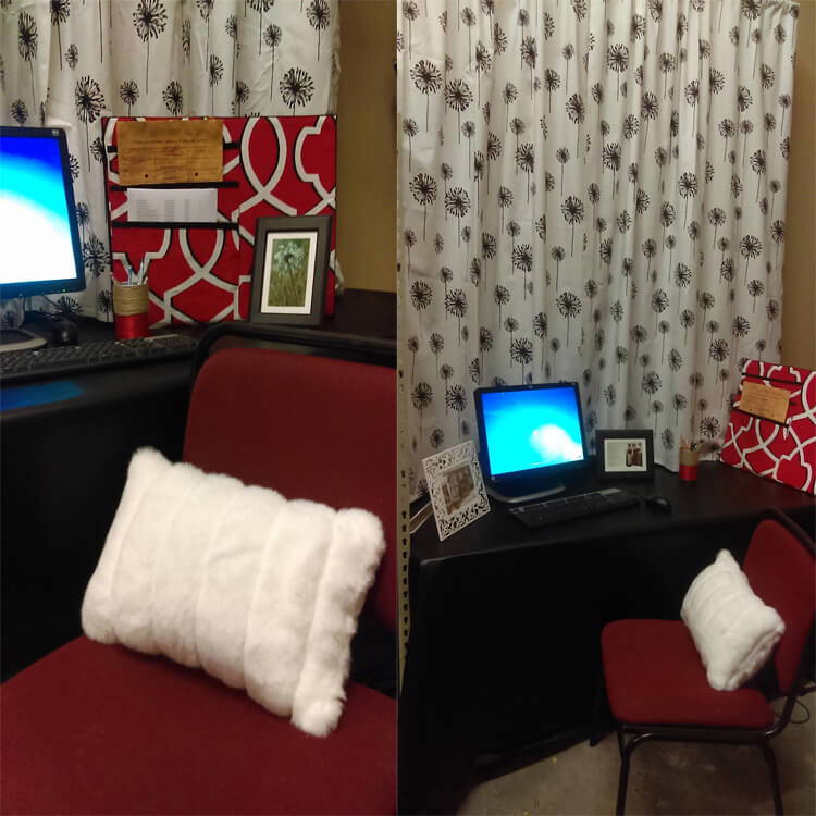 Pillow and Curtain
