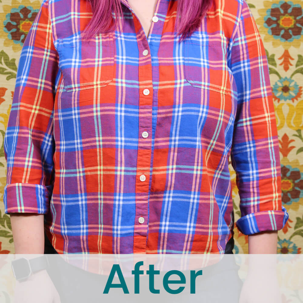 How to Adjust Buttons on a Button Down Shirt - After