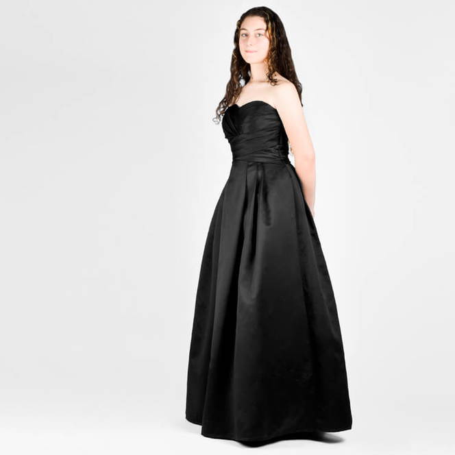 How to Hem a Layered Gown