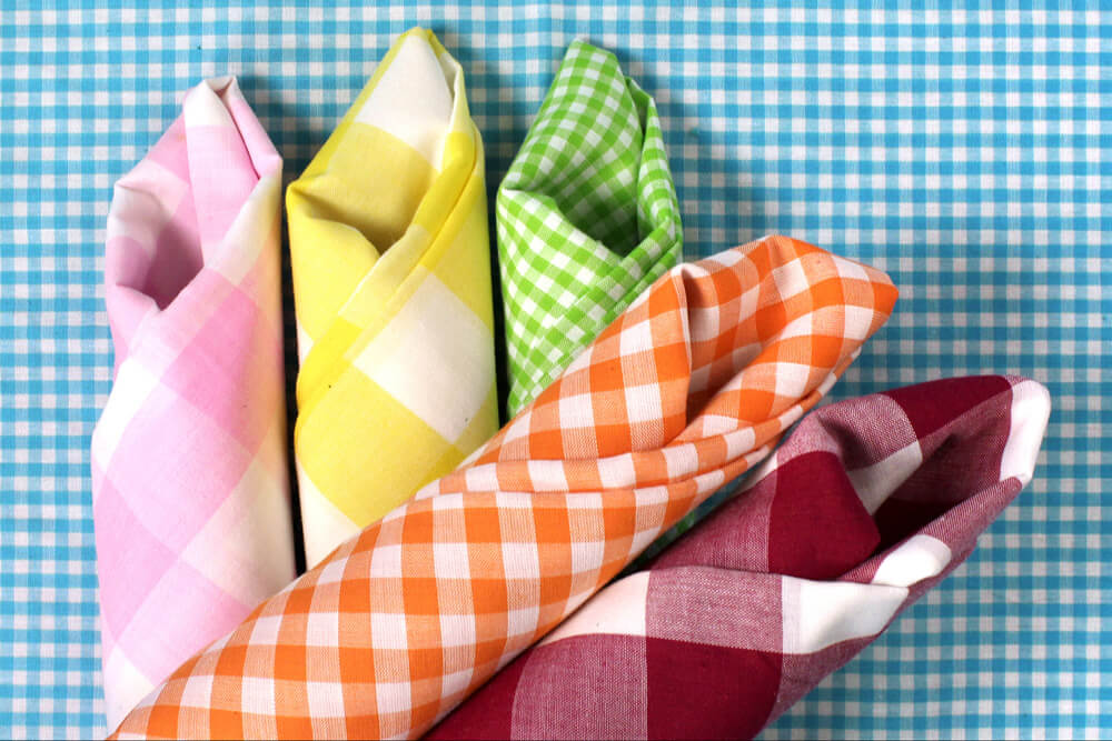 Gingham for napkins
