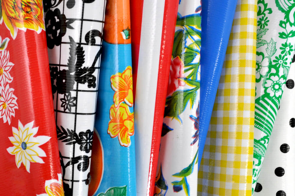 Oilcloth for placemats