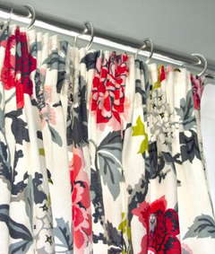 How to Make Pencil Pleat Curtains with Shirring Tape
