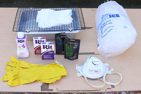 Ice Dyeing - Materials