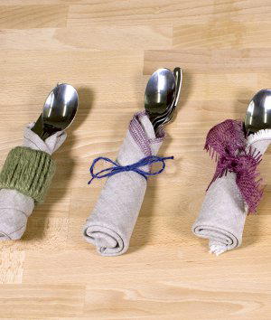 How to Make 5 Simple Silverware Holders