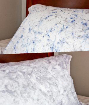 How to Dye Fabric: Marble Dyeing with Shaving Cream