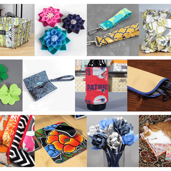 12 Scrap Fabric Projects