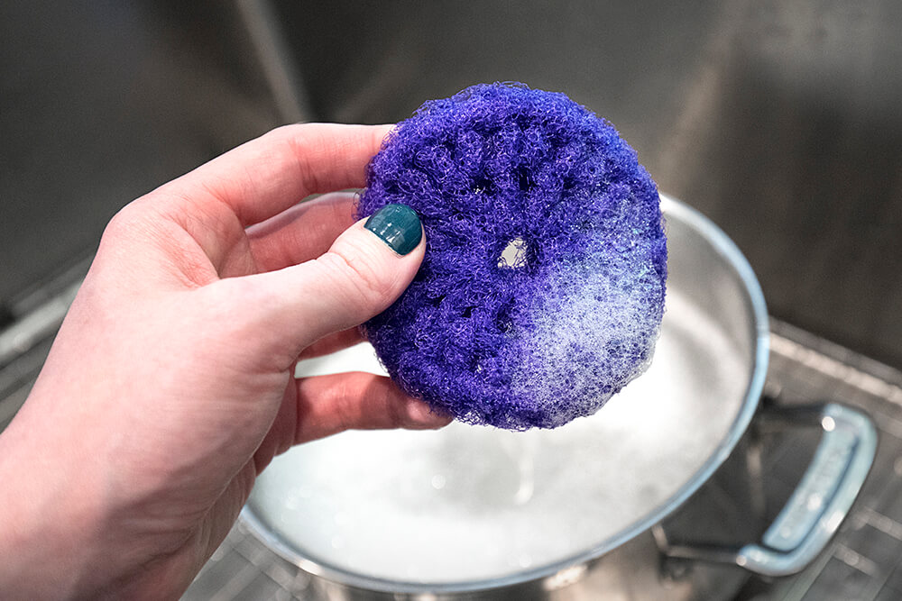 Dish scrubbie