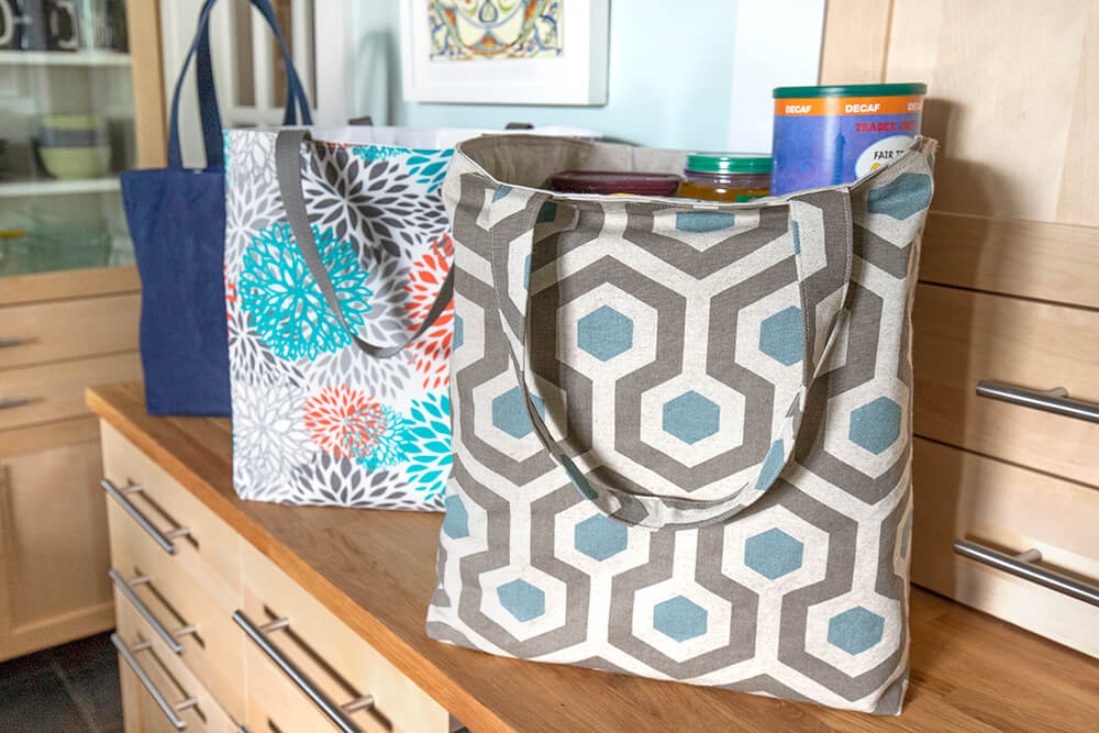 How to Make Reusable Shopping Bags