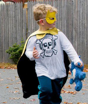 How to Make a Cape and Mask Set