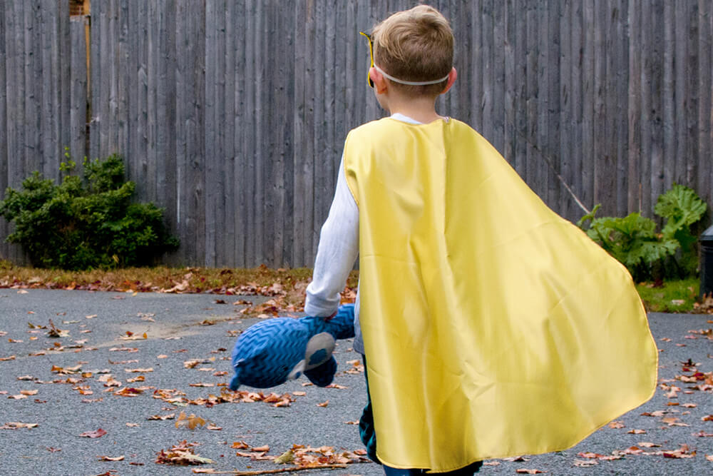 How to Make a Cape and Mask Set