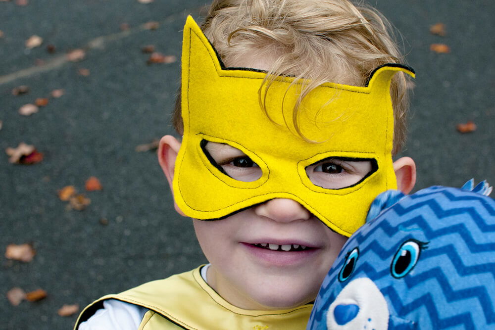 How to Make a Cape and Mask Set