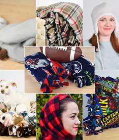 Fleece Fabric DIY Tutorials