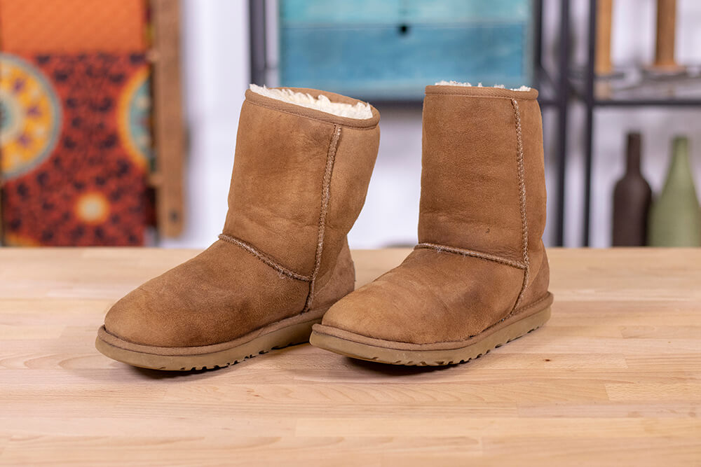 Finished boots