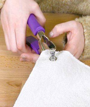How to Attach Heavy Duty Snaps with Dritz Snap Pliers