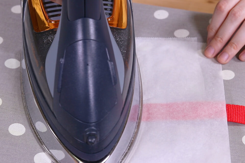 Iron for a smooth finish